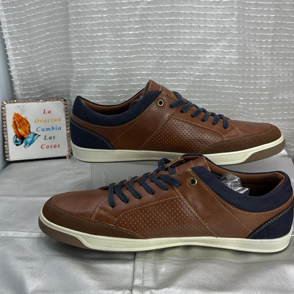 (W9) George Men's Brown and Black Casual Sneakers, size 11-(1), 12-(5) - Picture 2 of 11